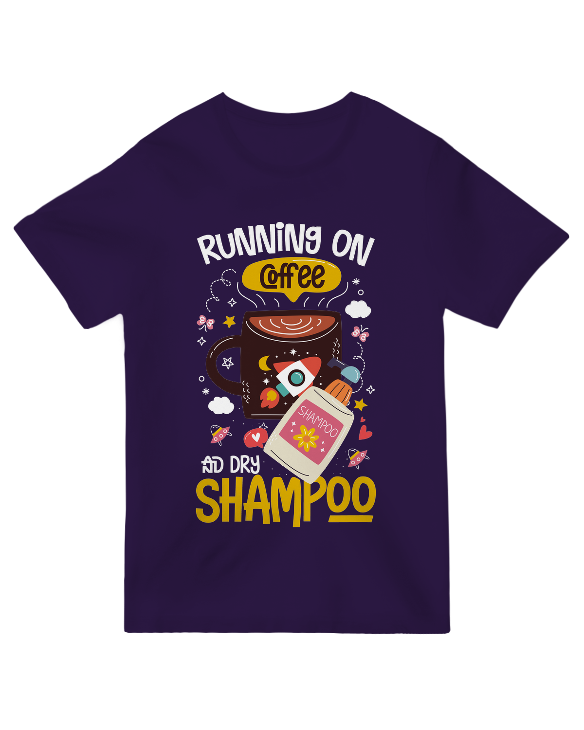 Running on coffee and dry shampoo