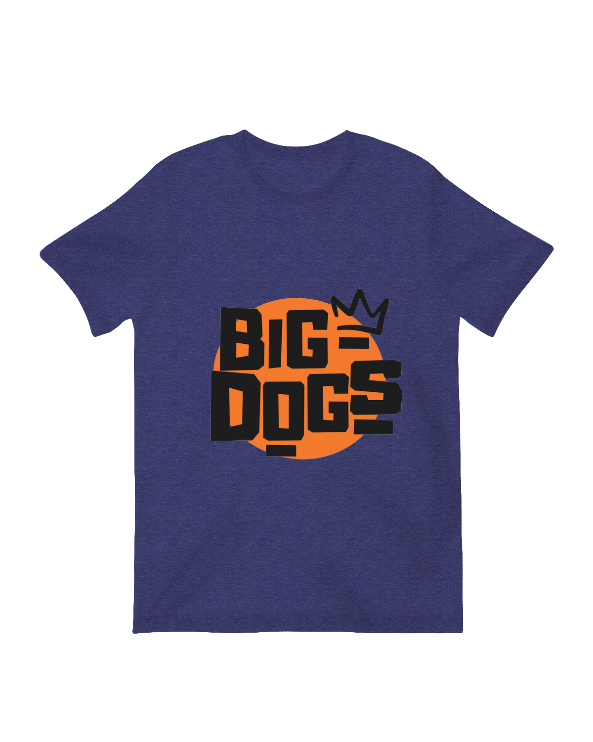 "Big Dogs graphic t-shirt - Bold statement apparel for dog lovers and confident personalities"