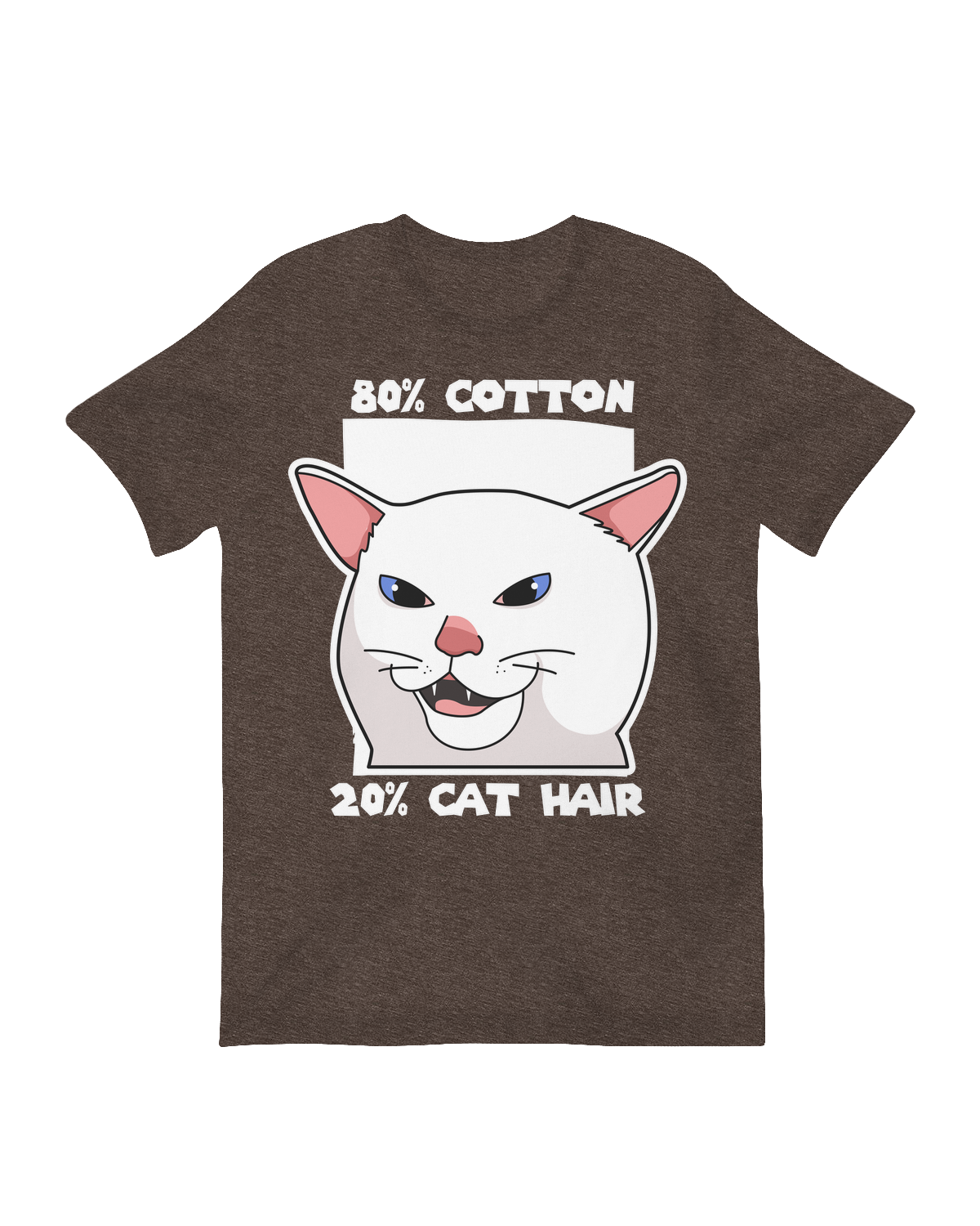 80% Cotton, 20% Cat Hair T-Shirt