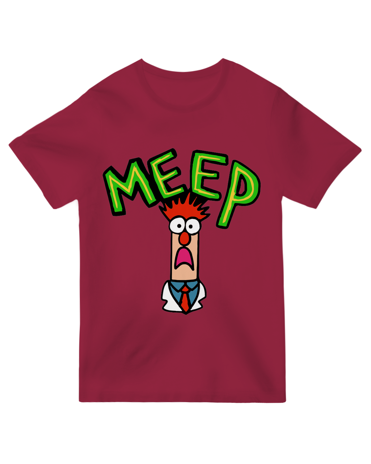Meep muppet beaker