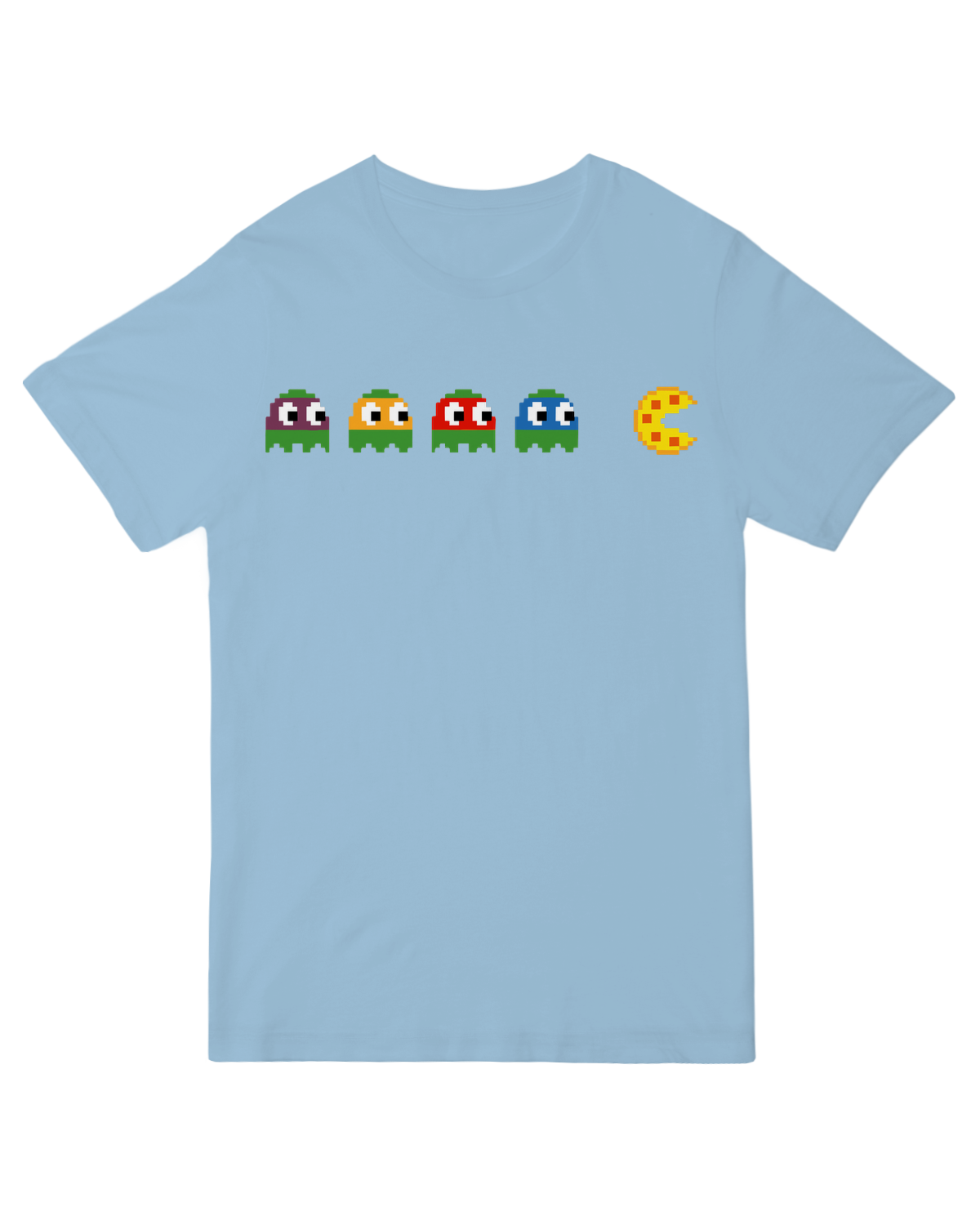 Teenage Mutant Ninja Turtles Chasing Pizza