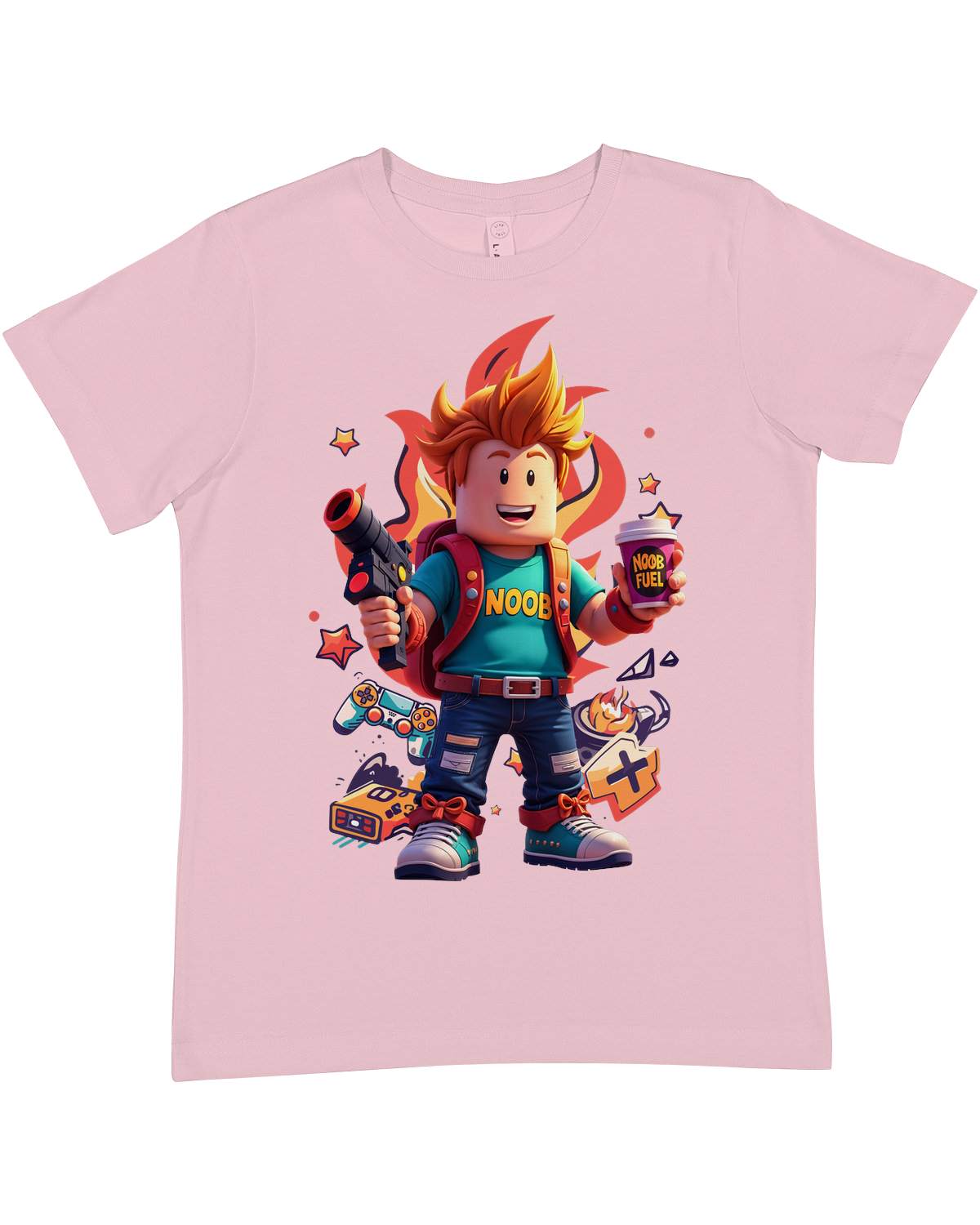 YOUTH ROBLOX NOOB Premium Crewneck Tee