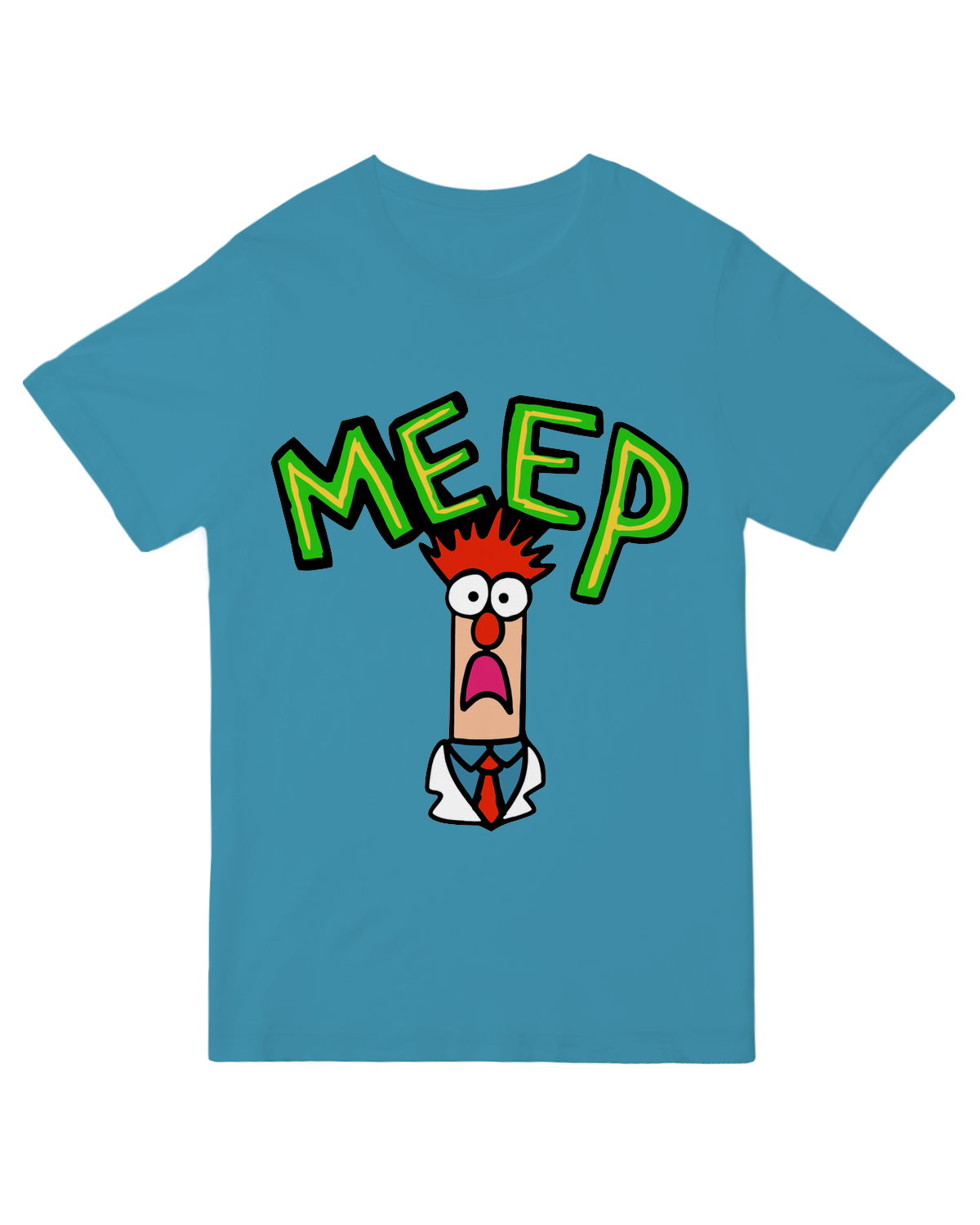 Meep muppet beaker