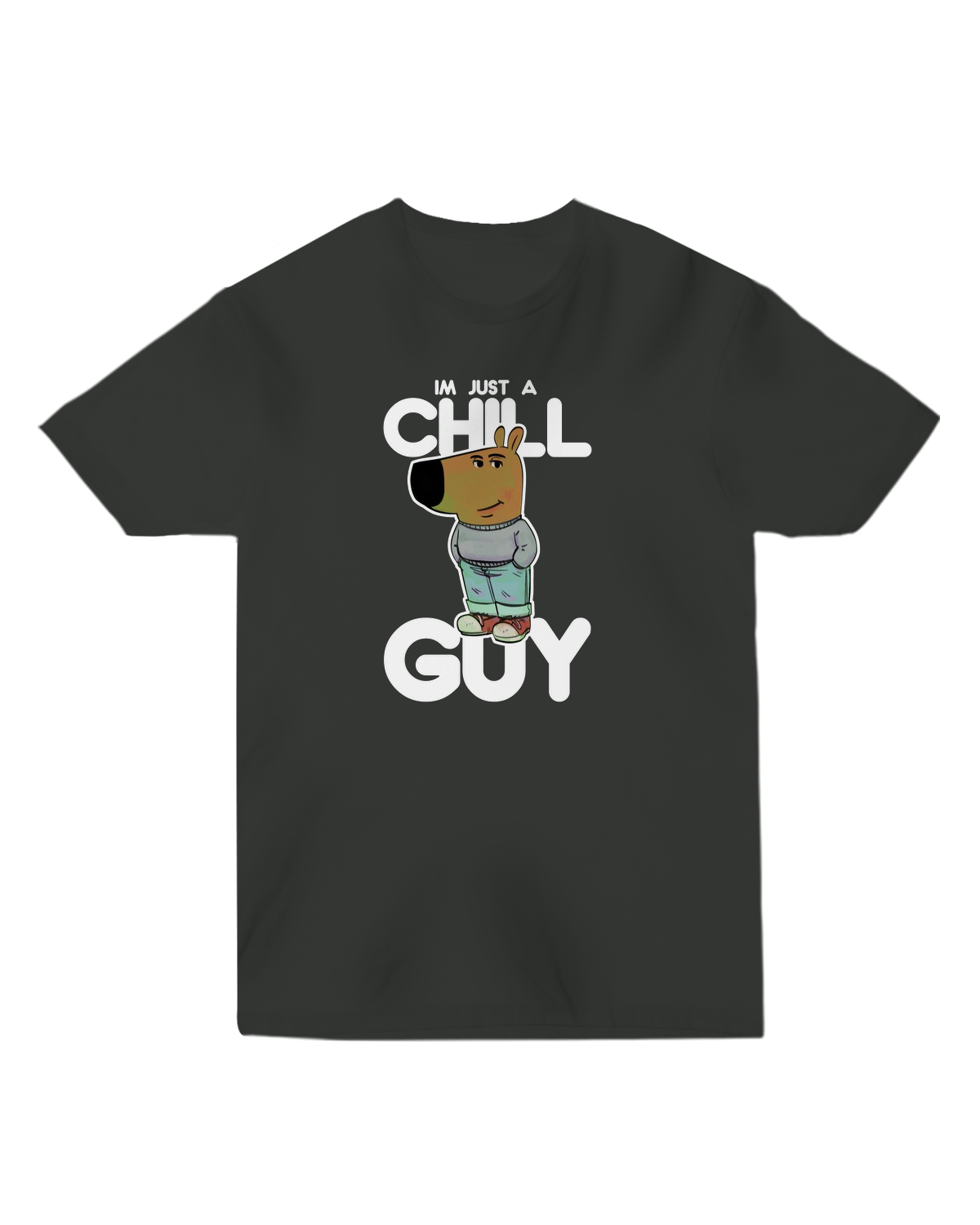 "Chill Guy T-Shirt - Relaxed Funny Vibe Graphic Casual Tee"