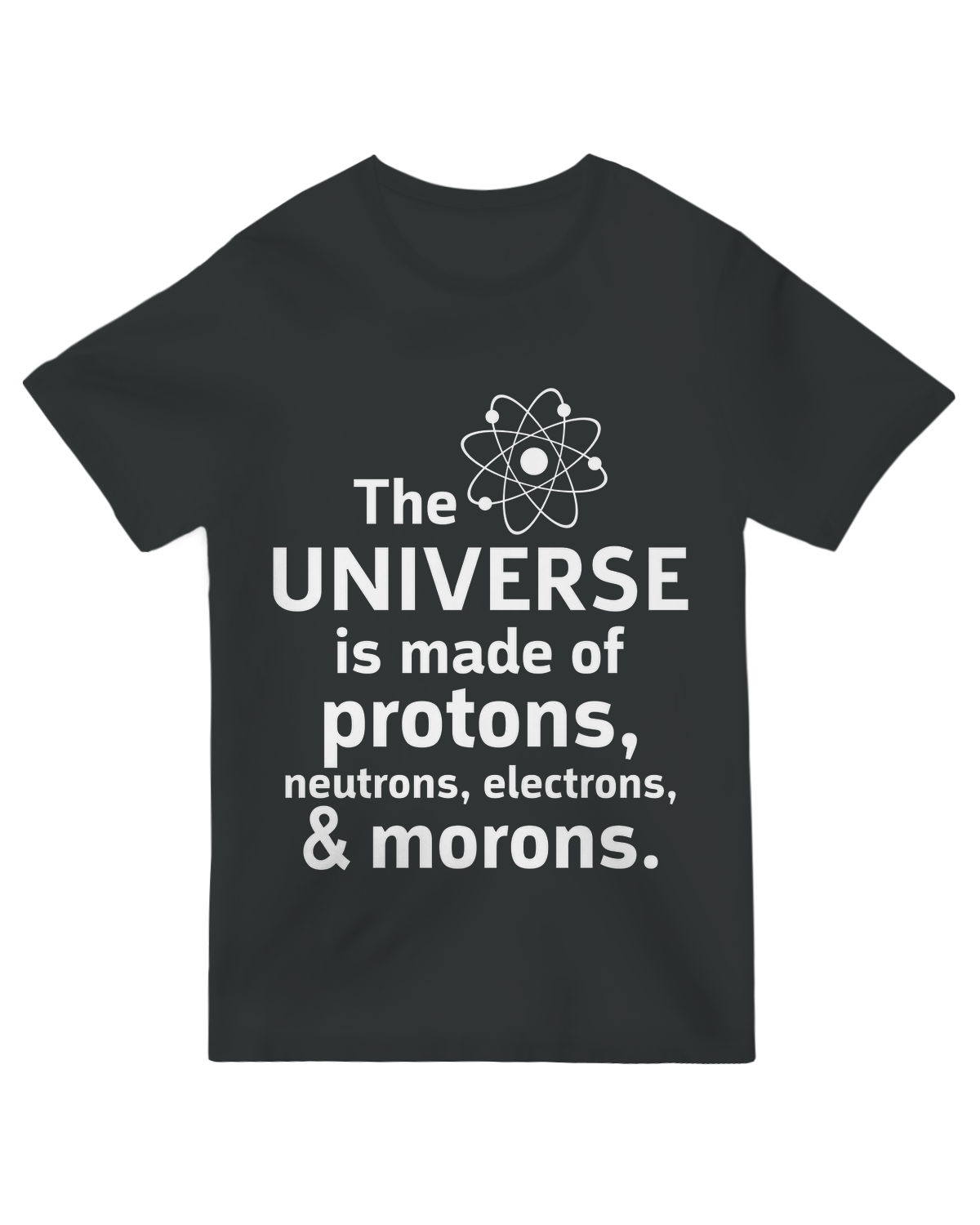 "Composition of the Universe Science T-Shirt - Dark Matter & Energy Astronomy Graphic"