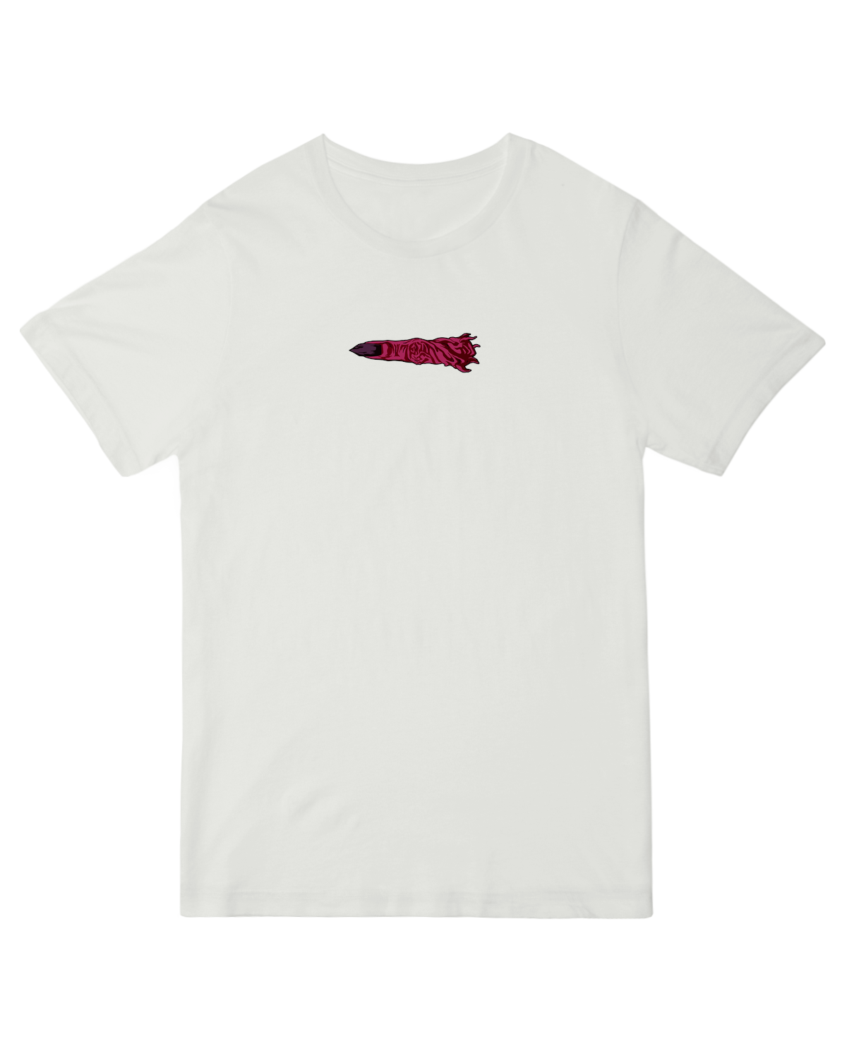 "Glow-in-the-dark ‘Cursed Finger’ t-shirt for horror comedy fans and meme collectors"