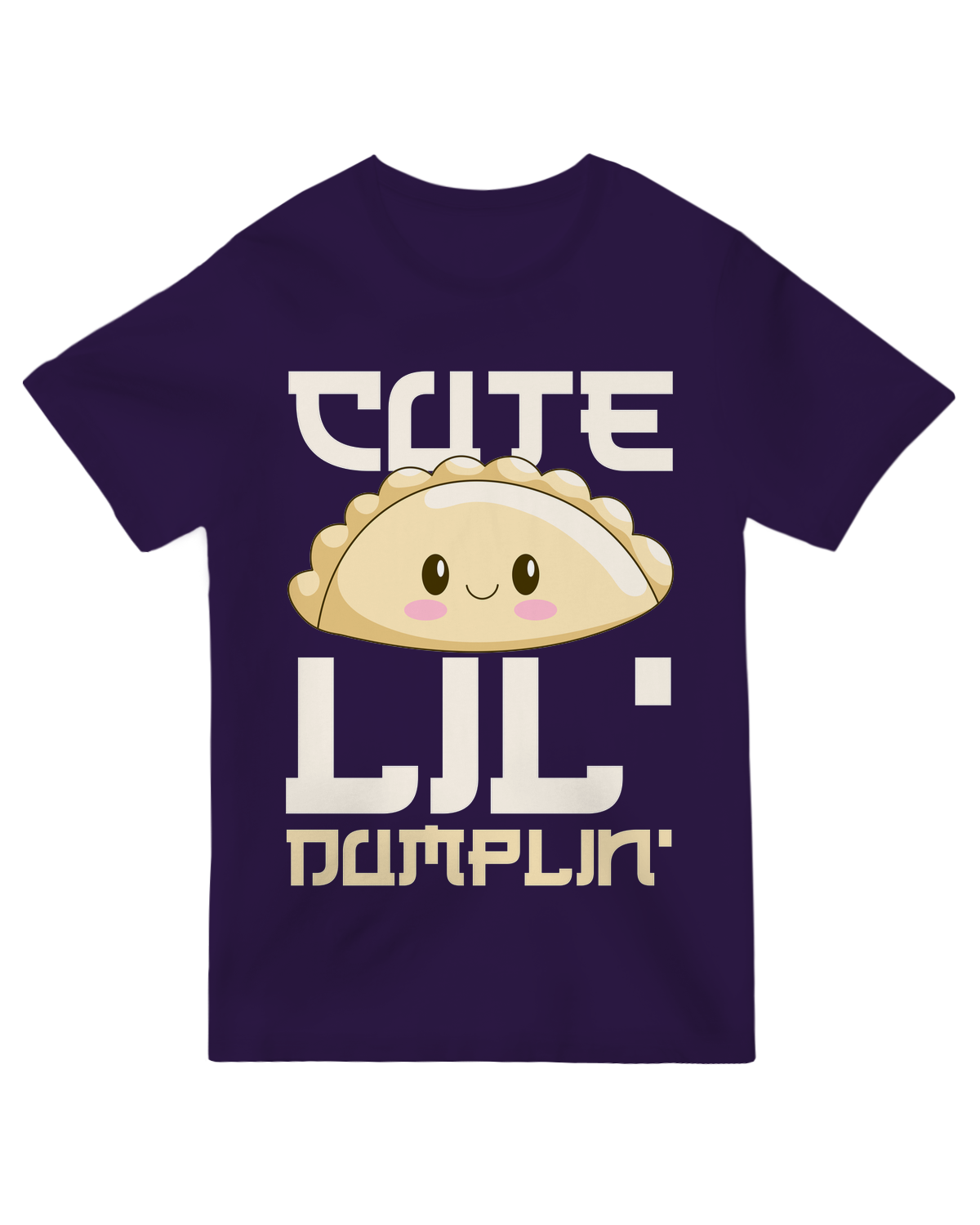 This "Cute Lil Dumplin’" T-Shirt serves up wholesome charm with a hand-drawn
