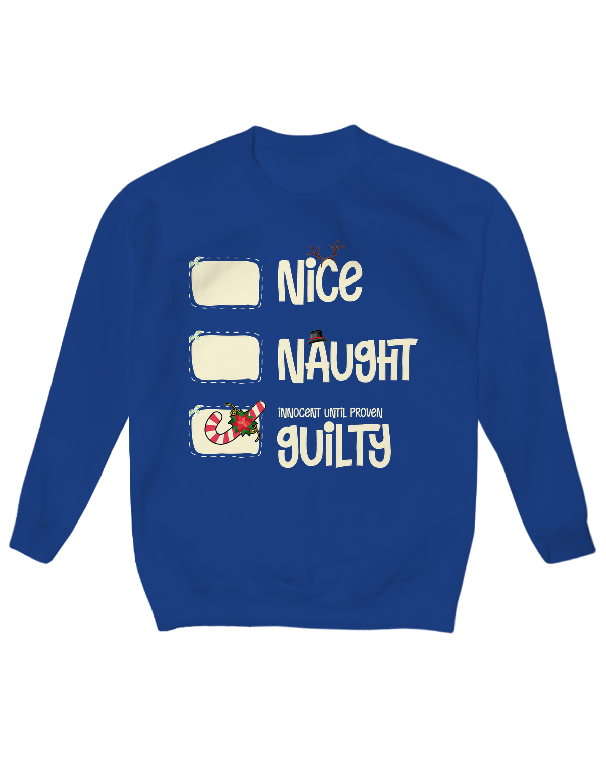 Naughty List Crew Neck Fleece