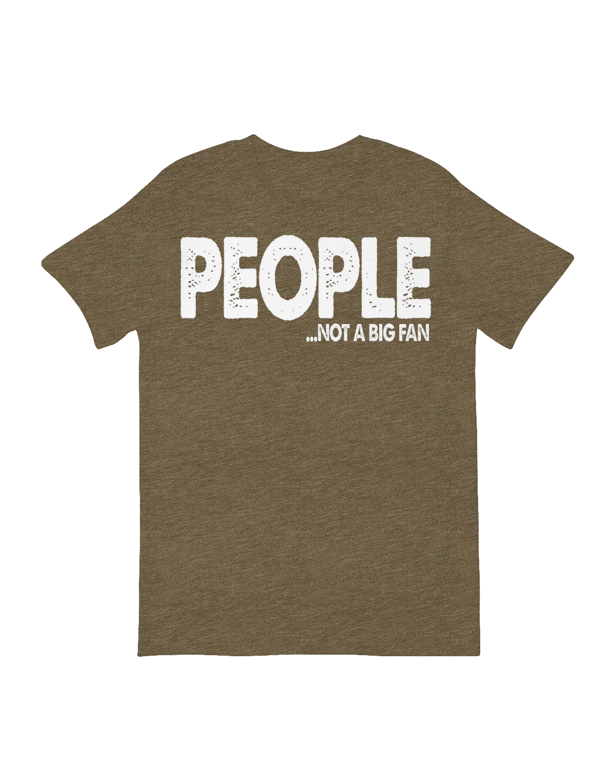 People not a big fan