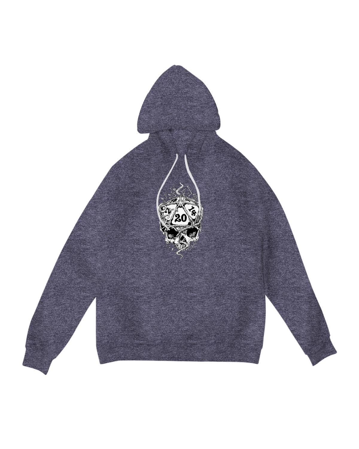 D20 Skull Hoodie