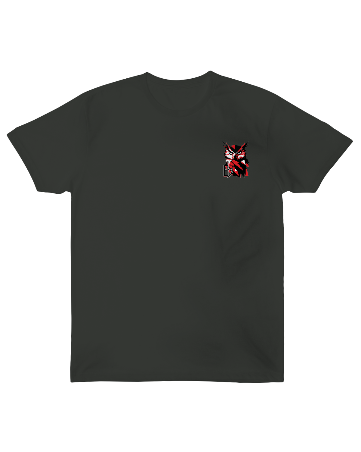 Echo Bird Owl Men's Premium Sueded Tee