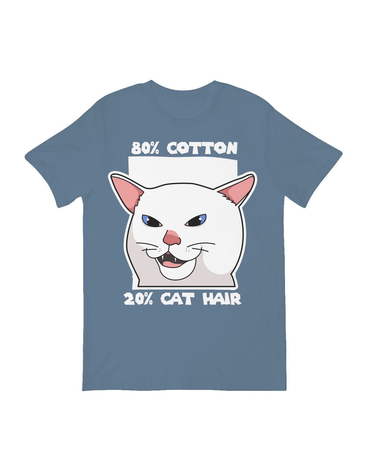 80% Cotton, 20% Cat Hair T-Shirt