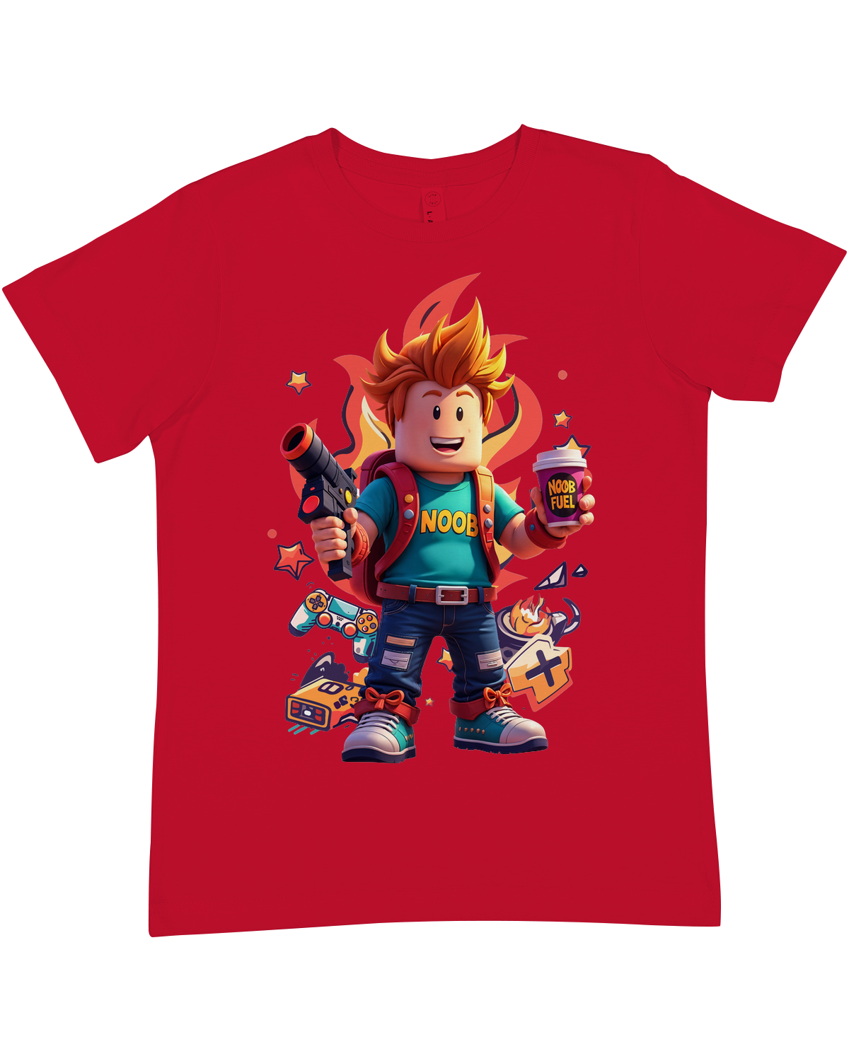 YOUTH ROBLOX NOOB Premium Crewneck Tee