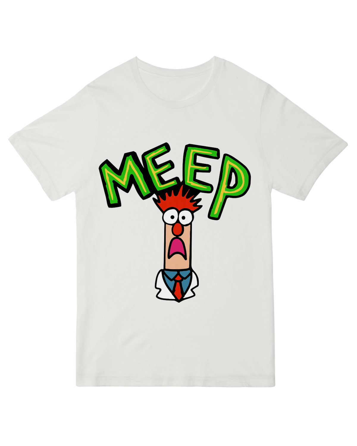 Meep muppet beaker