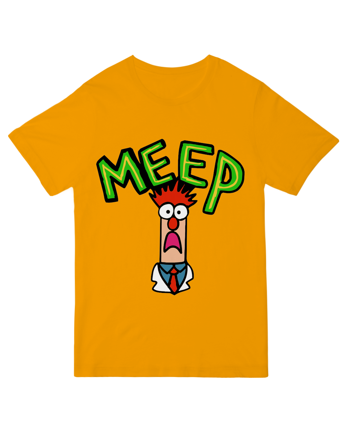 Meep muppet beaker