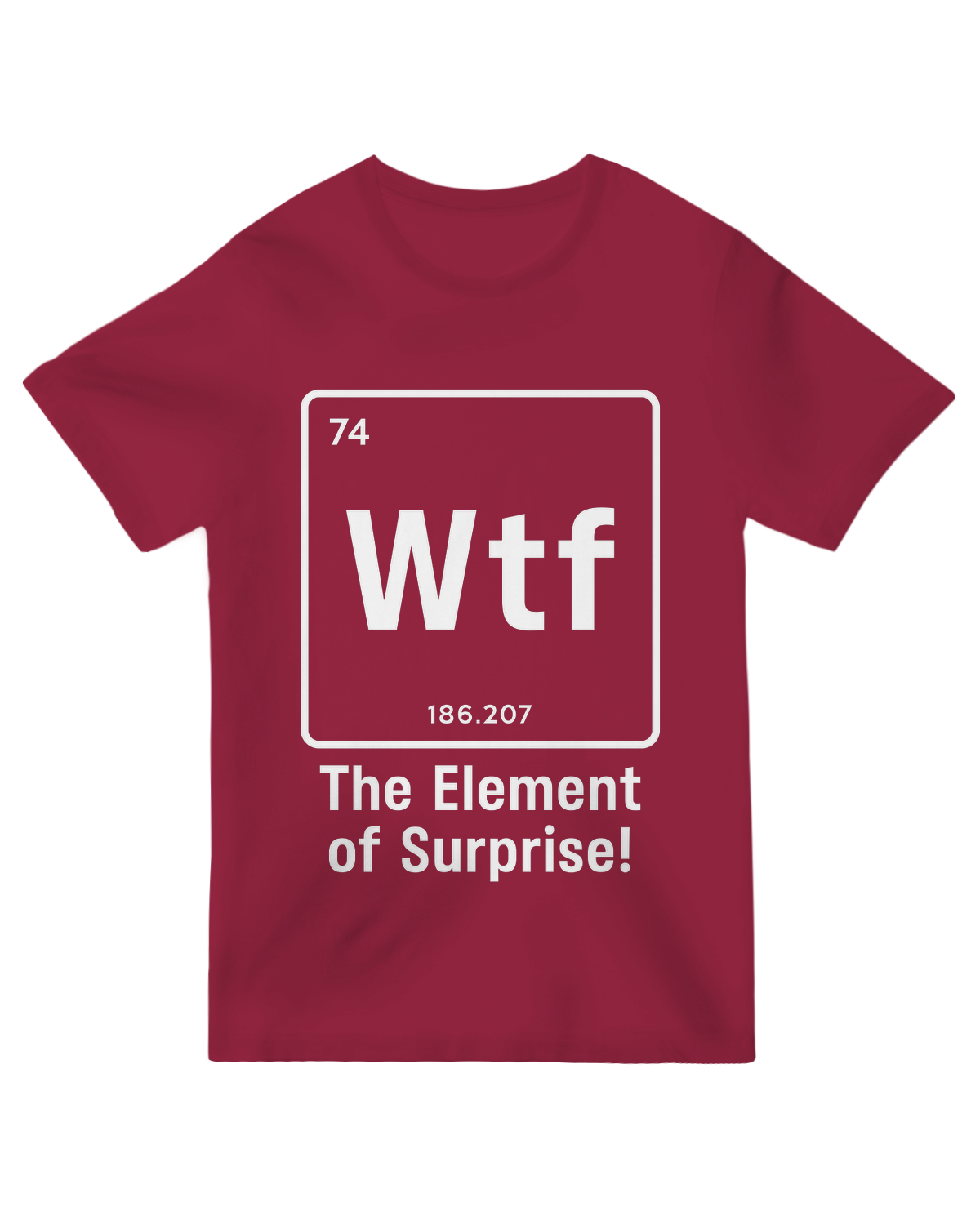 The Element of Surprise Funny Science Geek