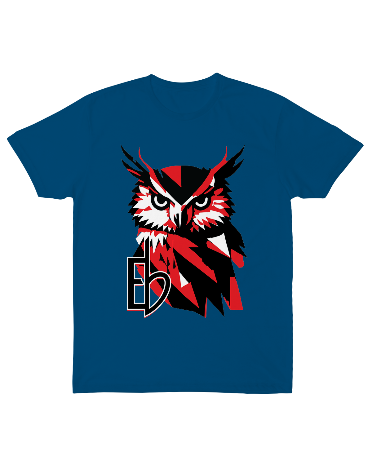 Echo Bird Owl Men's Premium Sueded Tee