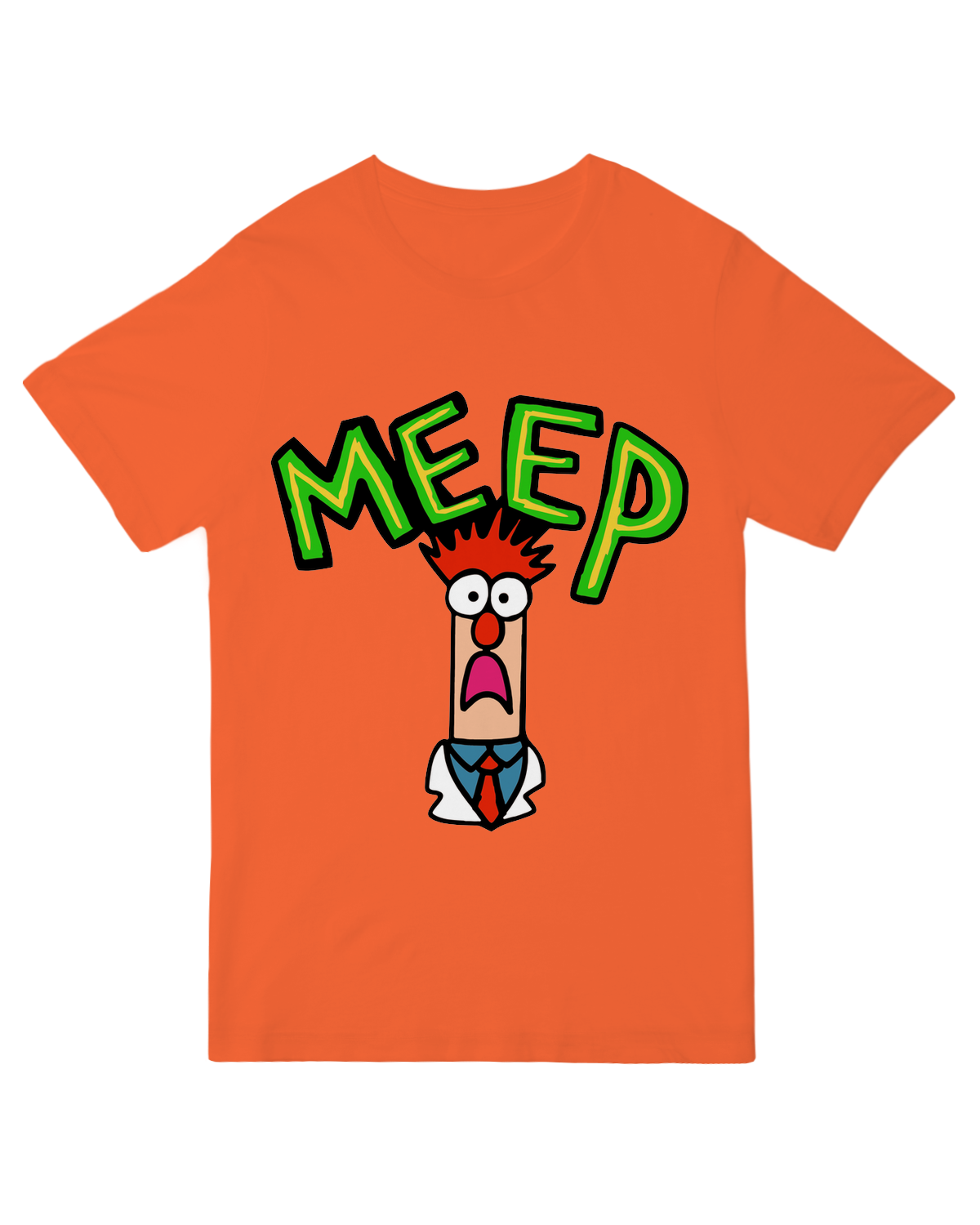 Meep muppet beaker