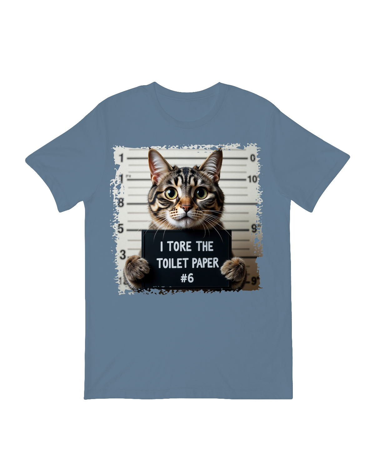 I tore the toilet paper