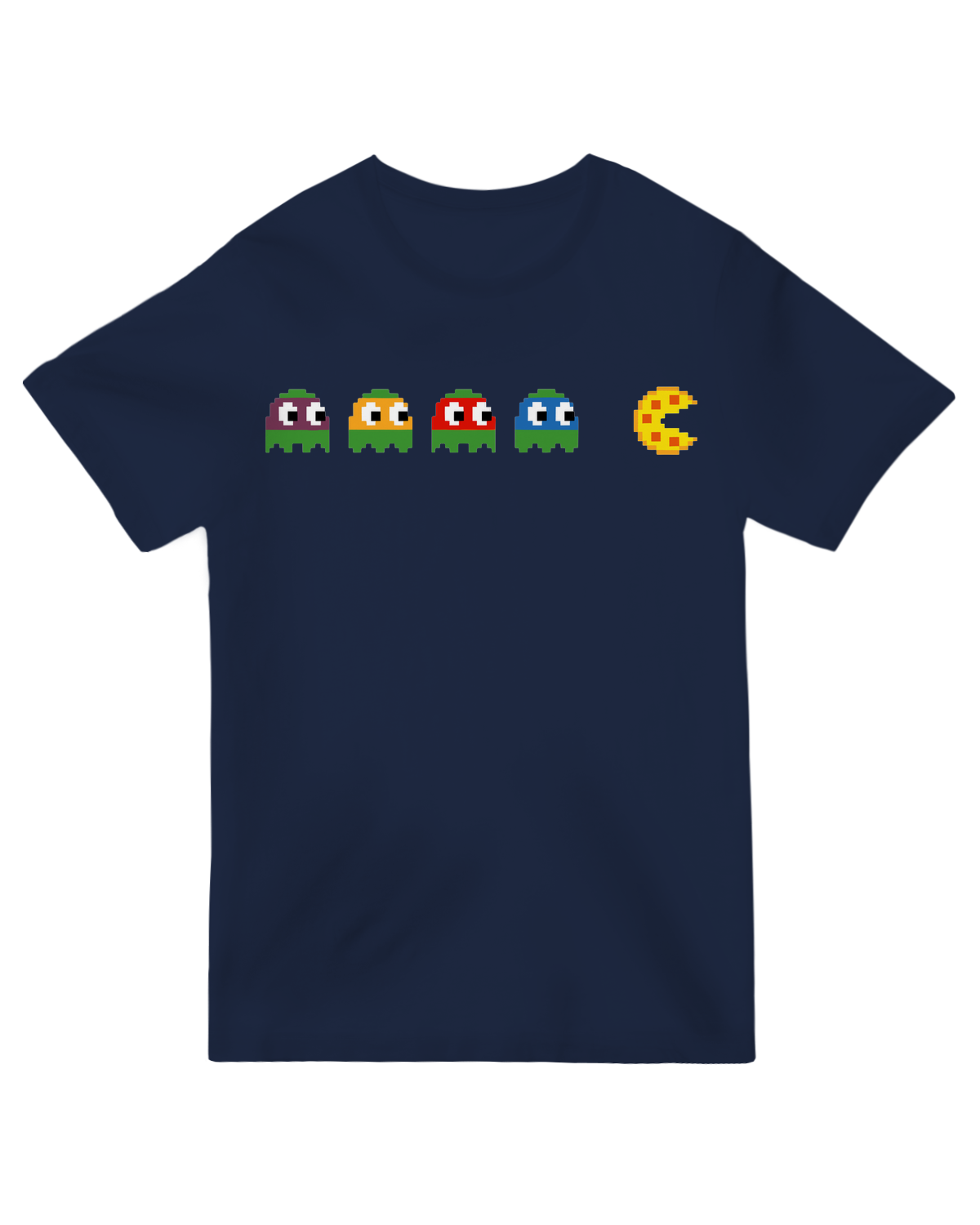 Teenage Mutant Ninja Turtles Chasing Pizza