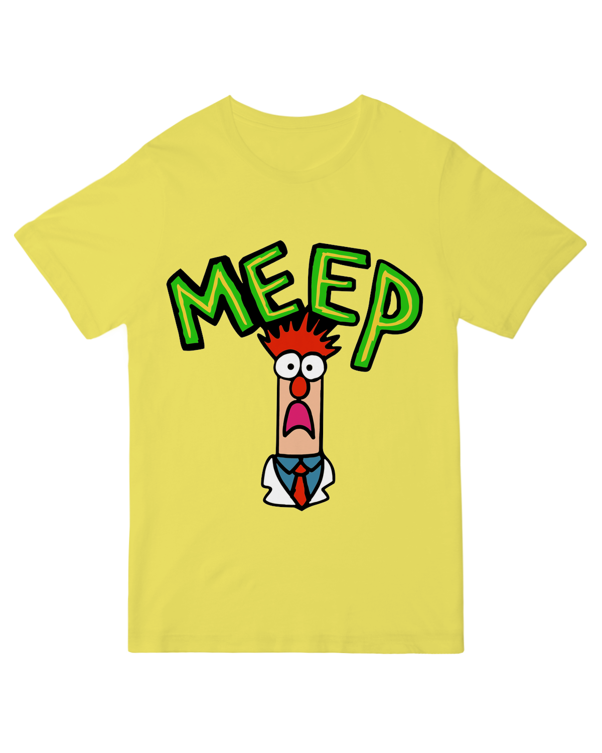 Meep muppet beaker