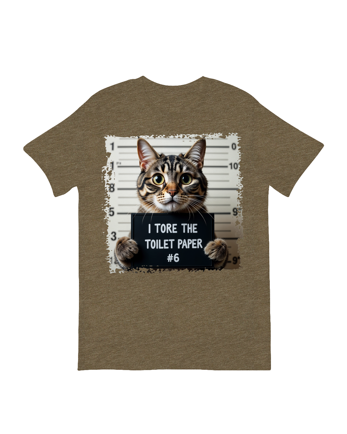 I tore the toilet paper