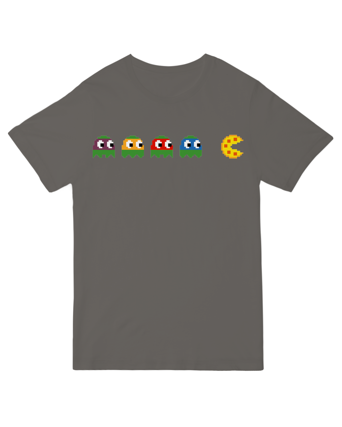 Teenage Mutant Ninja Turtles Chasing Pizza