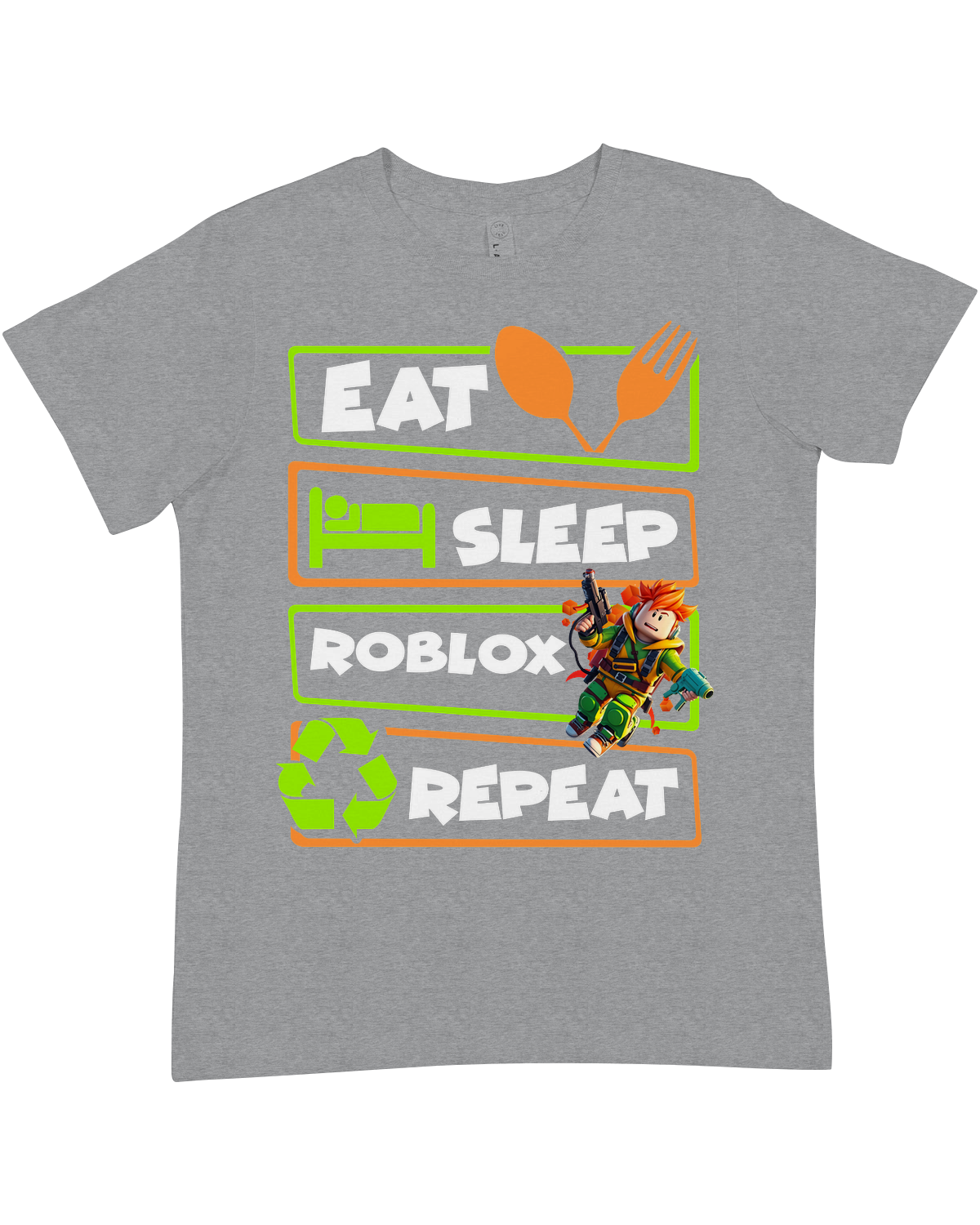 YOUTH Eat Sleep Roblox Premium Crewneck Tee