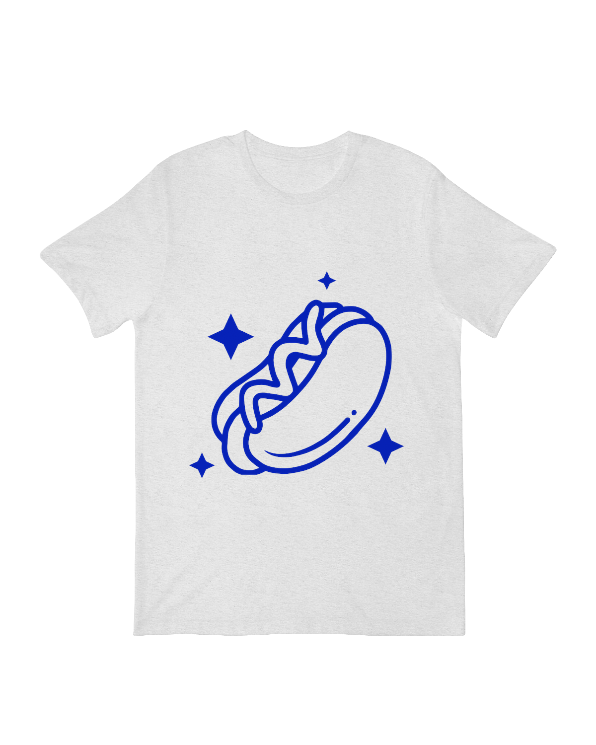 "Hot Dog meme t-shirt - Funny food apparel for BBQ lovers and baseball fans"