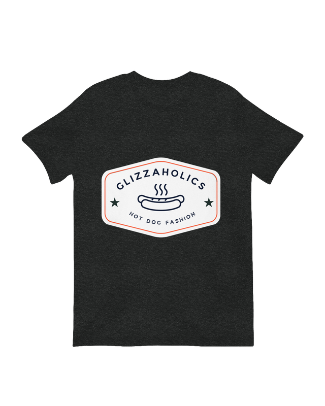 "Glizzaholics Hot Dog Fashion t-shirt - Trendy glizzy meme apparel for streetwear lovers"