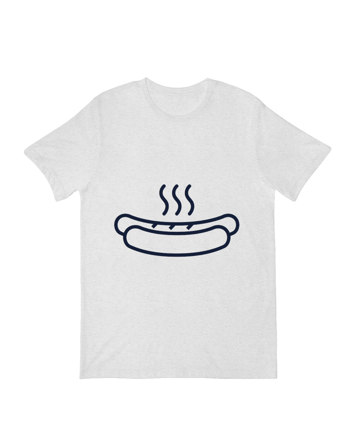 "Glizzy Hot Dog meme t-shirt - Funny viral apparel for hot dog enthusiasts and internet culture"