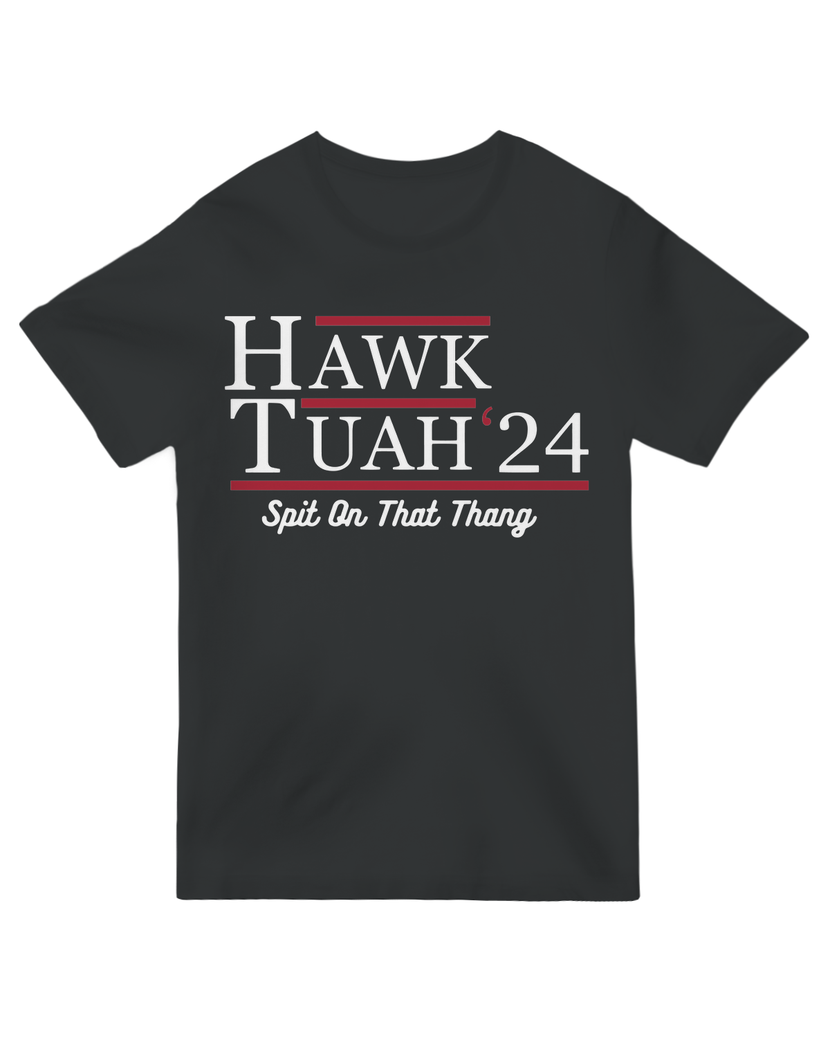 Hawk Tuah ‘24 viral meme t-shirt with iconic slogan – unisex soft cotton tee