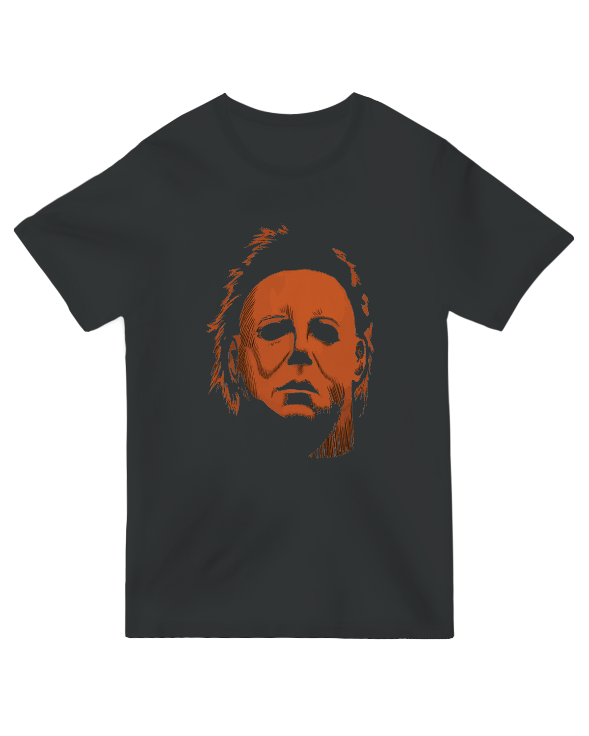 "Minimalist 'It's Him' horror t-shirt for classic slasher movie fans"