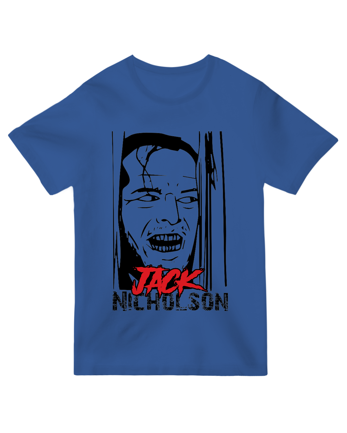 "Vintage Jack Nicholson actor tribute t-shirt for movie fans"