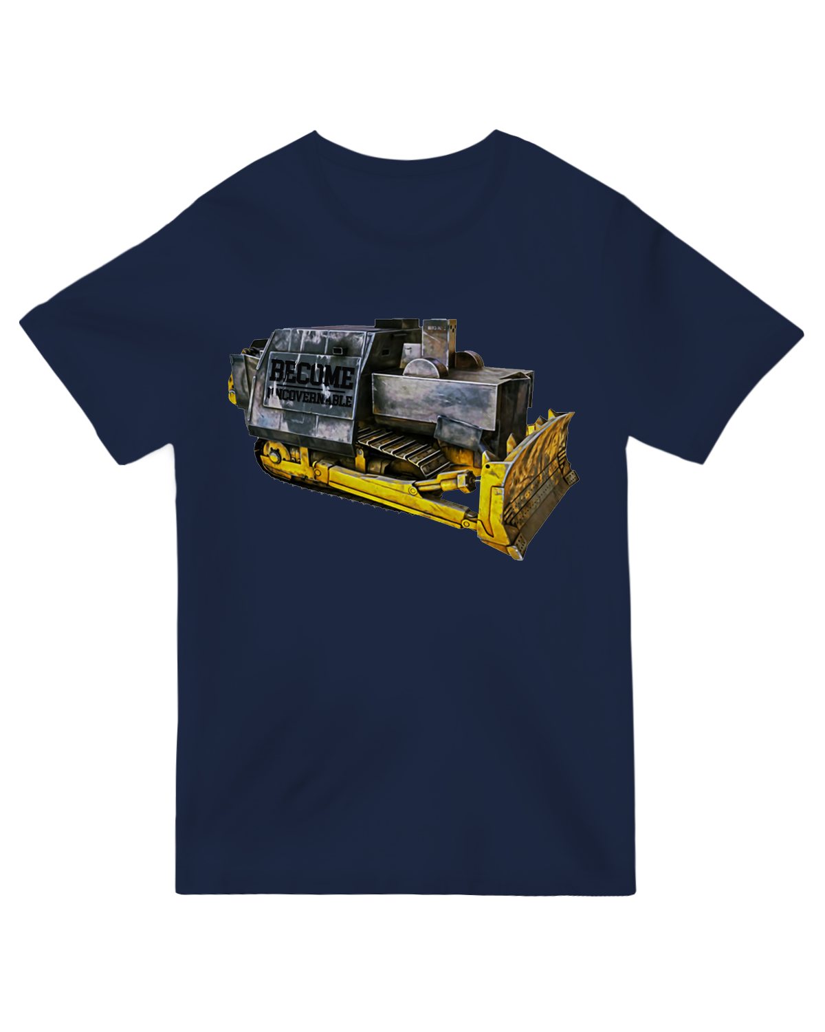 "Kill Dozer historical t-shirt - Heavy equipment apparel referencing 2004 Colorado incident"