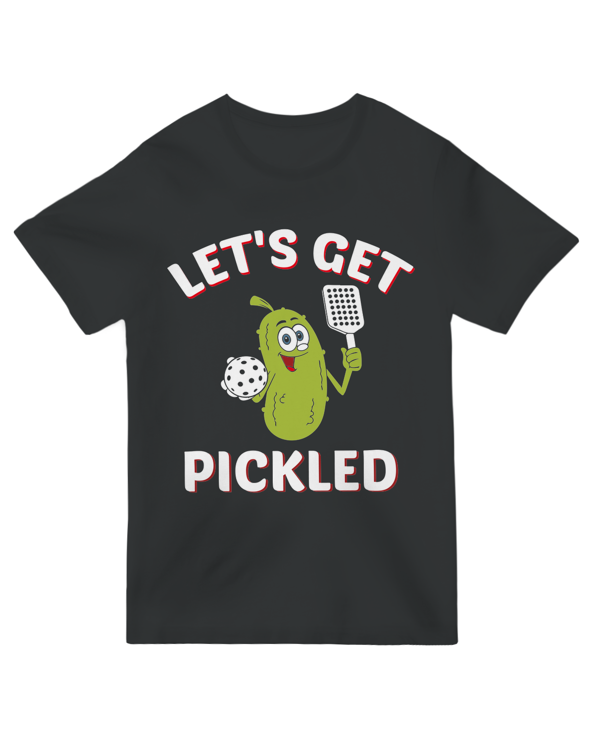 "Let’s Get Pickled" T-Shirt – A fun and stylish tee for pickleball players who love to hit the court and celebrate after.