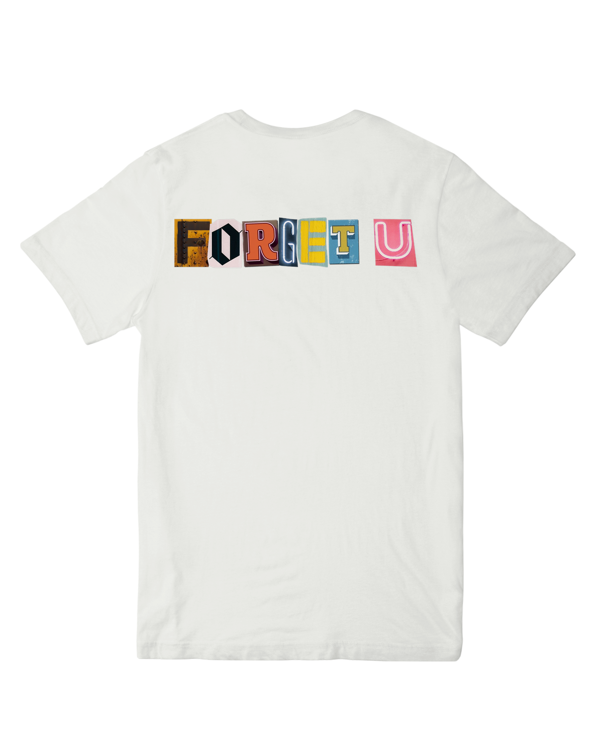 Official McKenzi Brooke "Forget You" graphic tee in vintage wash – distressed unisex cotton shirt with sassy slogan