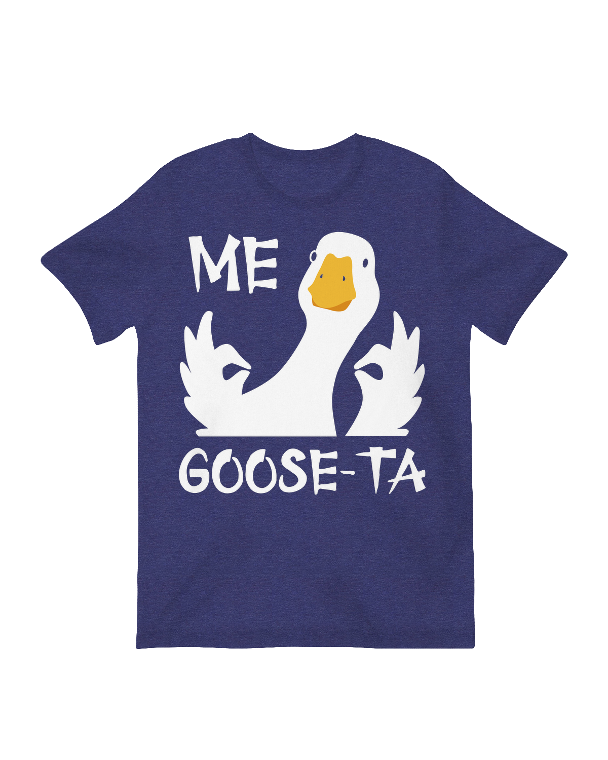 Me Goosta ghost graphic t-shirt – cute spooky Halloween tee in soft cotton