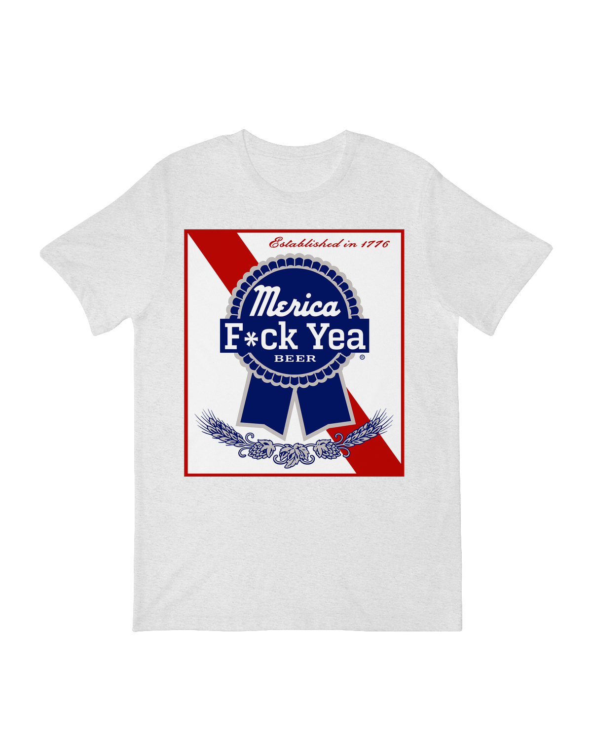 'MERICA! T-Shirt – Vintage American Flag Graphic Tee