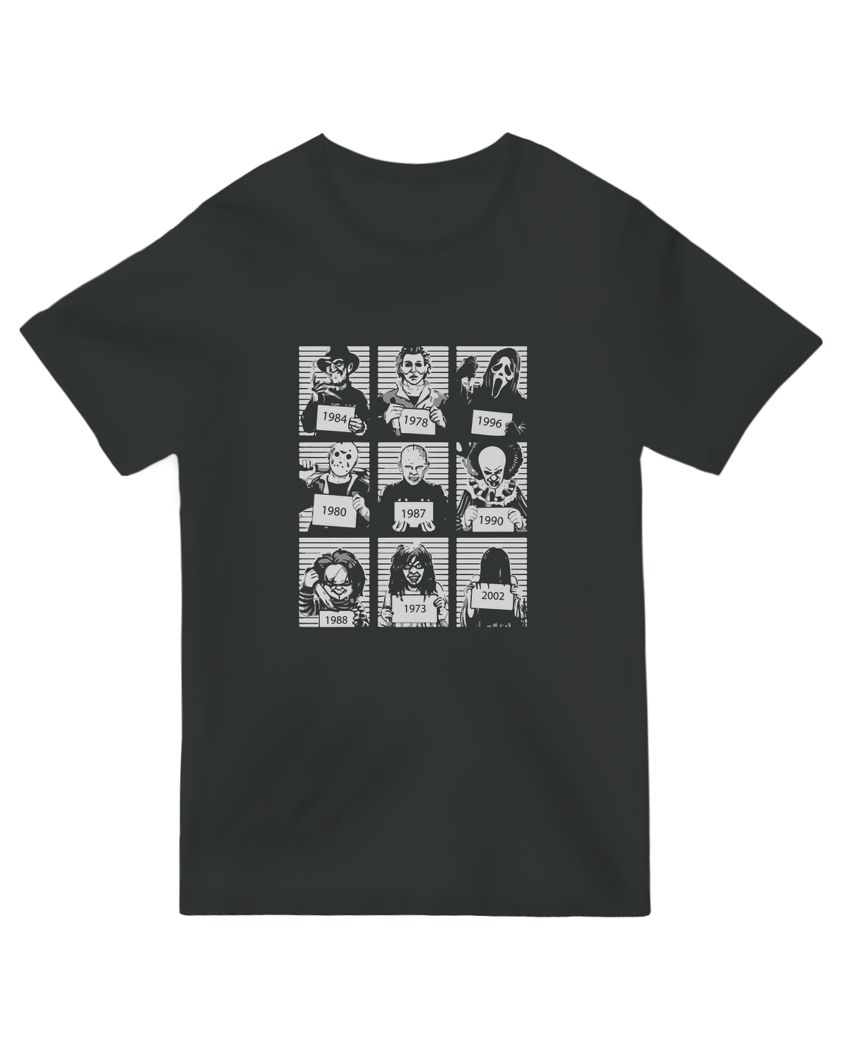 "Funny ‘Mug Shot’ coffee t-shirt for baristas and caffeine fans"