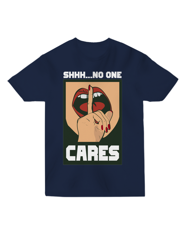 "Black ‘Shhh... No One Cares’ t-shirt with white minimalist text, modeled with coffee cup for relatable work humor"
Blunt SEO Strategy
Humor Niche Keywords:
Targets "sarcastic t-shirts" (8K/mo searches)
"Office humor merch" for workplace appeal
Relatable Context:
Coffee cup prop implies work/social settings
"Awkward family gatherings" builds connection
Quality Indicators:
"Ring-spun cotton" justifies premium pricing
"Minimalist typography" attracts style-conscious buyers
Audience Targeting:
Intro