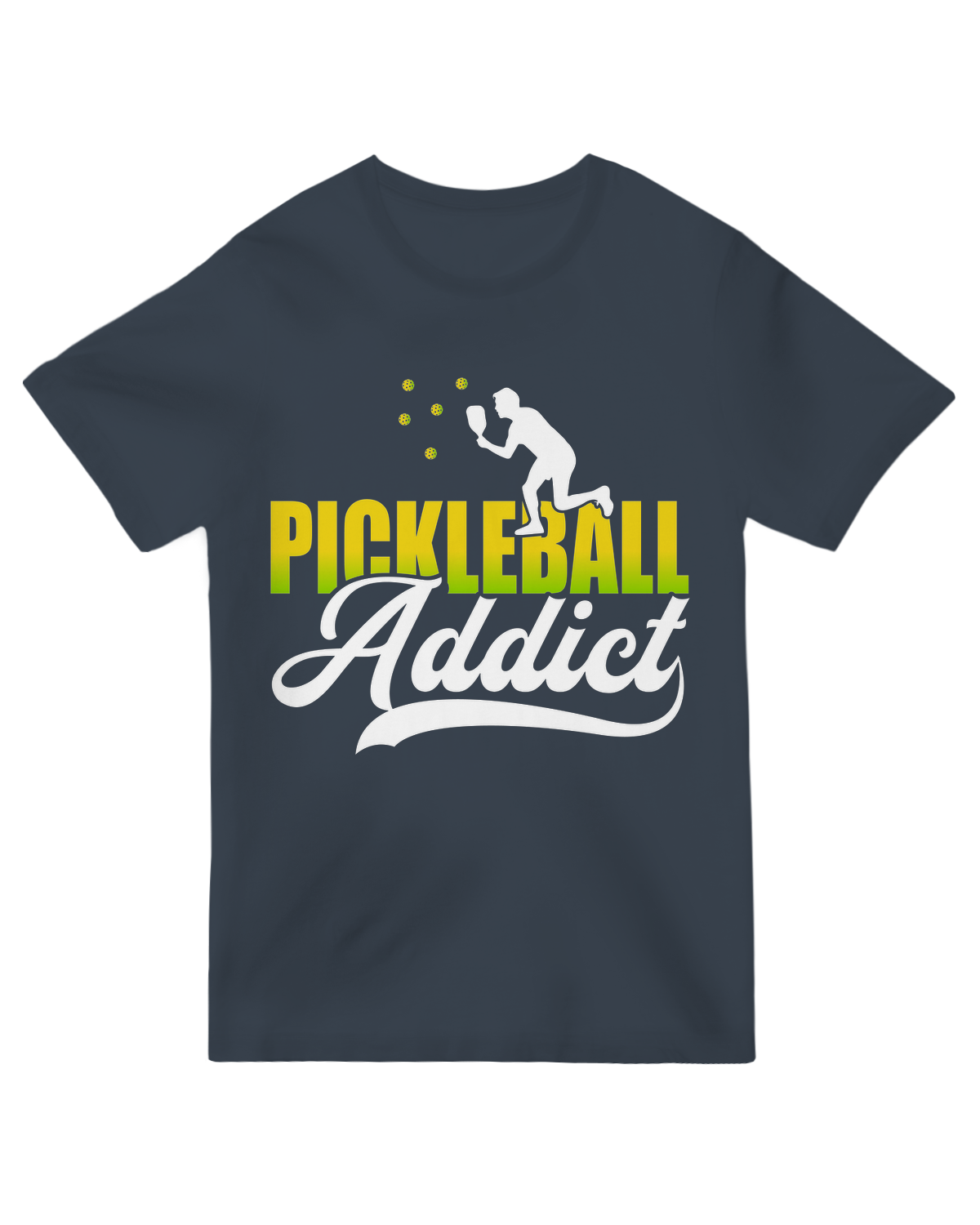"Pickleball Addict" T-Shirt – A fun and stylish tee for dedicated pickleball players who live for the perfect dink.