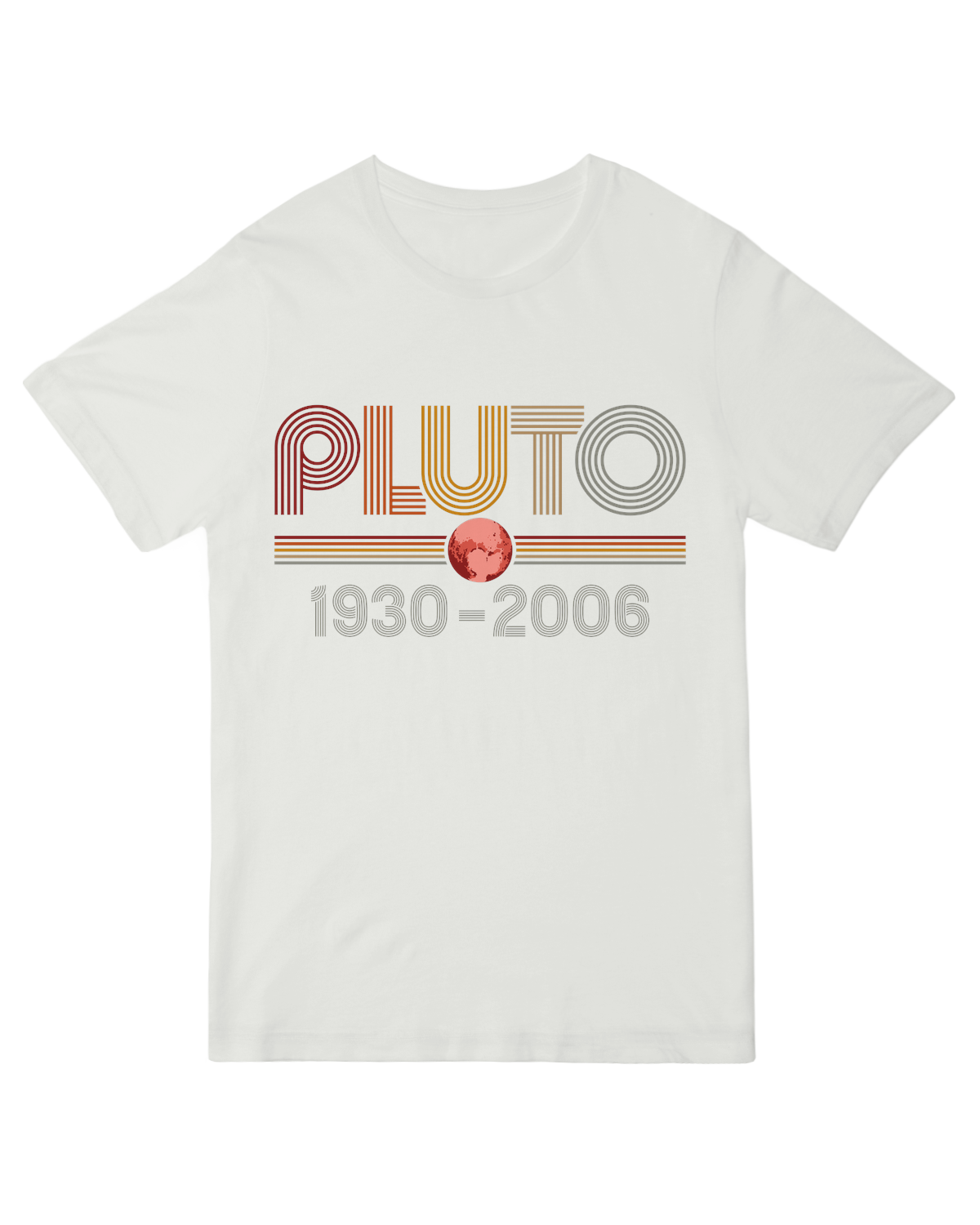 "Purple 'PLUTO Nerd' astronomy t-shirt with dwarf planet graphic - solar system cotton tee for science lovers"