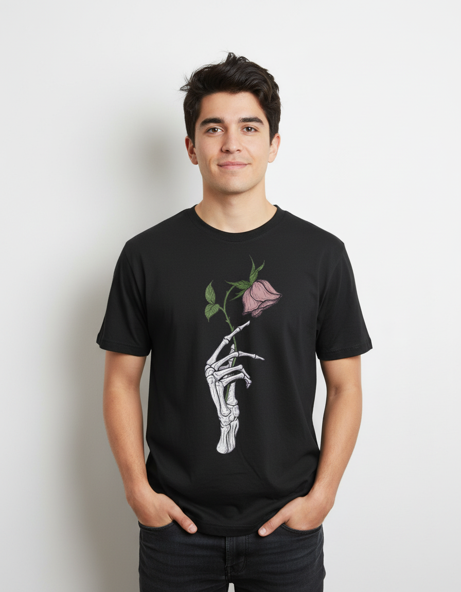 The Dead Rose Skeleton Hand