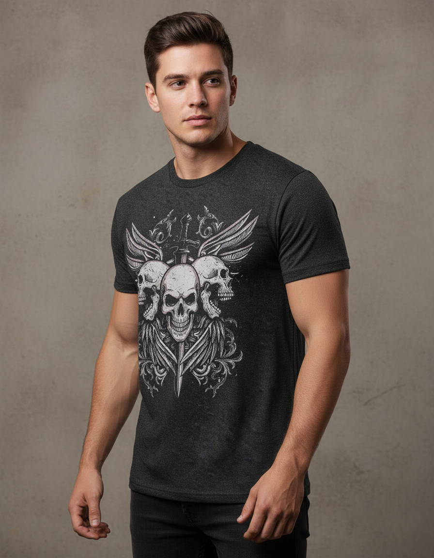 Fallen Swordsmen Skulls