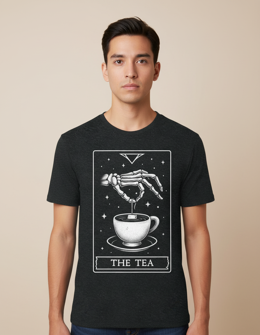 The Tea Tarot Card
