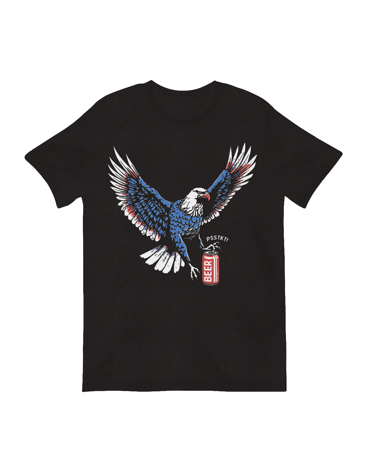 Psstkt Eagle T-Shirt – Funny American Eagle Meme Graphic Tee