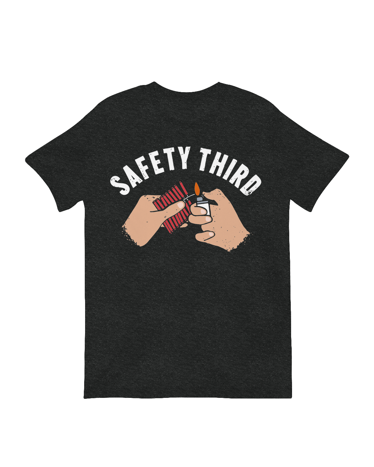 Safety Third T-Shirt – Funny Workplace Humor Graphic Tee