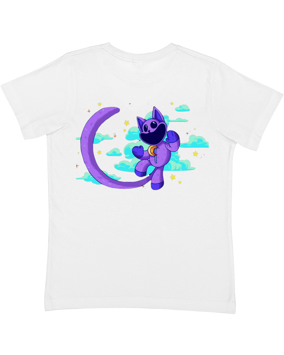 "Smiling Critters Catnap" T-Shirt – A cozy and cute tee featuring a charming catnap design, perfect for cat lovers and nap enthusiasts.