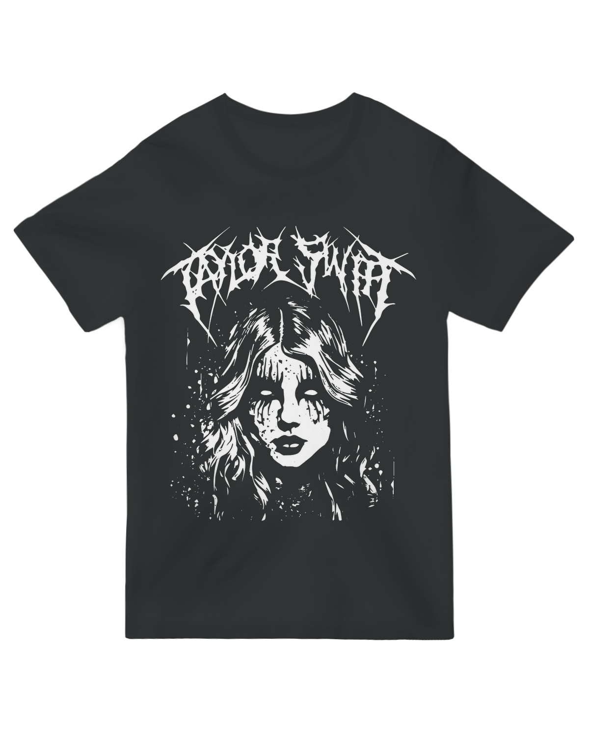 "Swifty" white t-shirt with cute fox graphic – soft cotton unisex shirt for animal lovers and trend followers